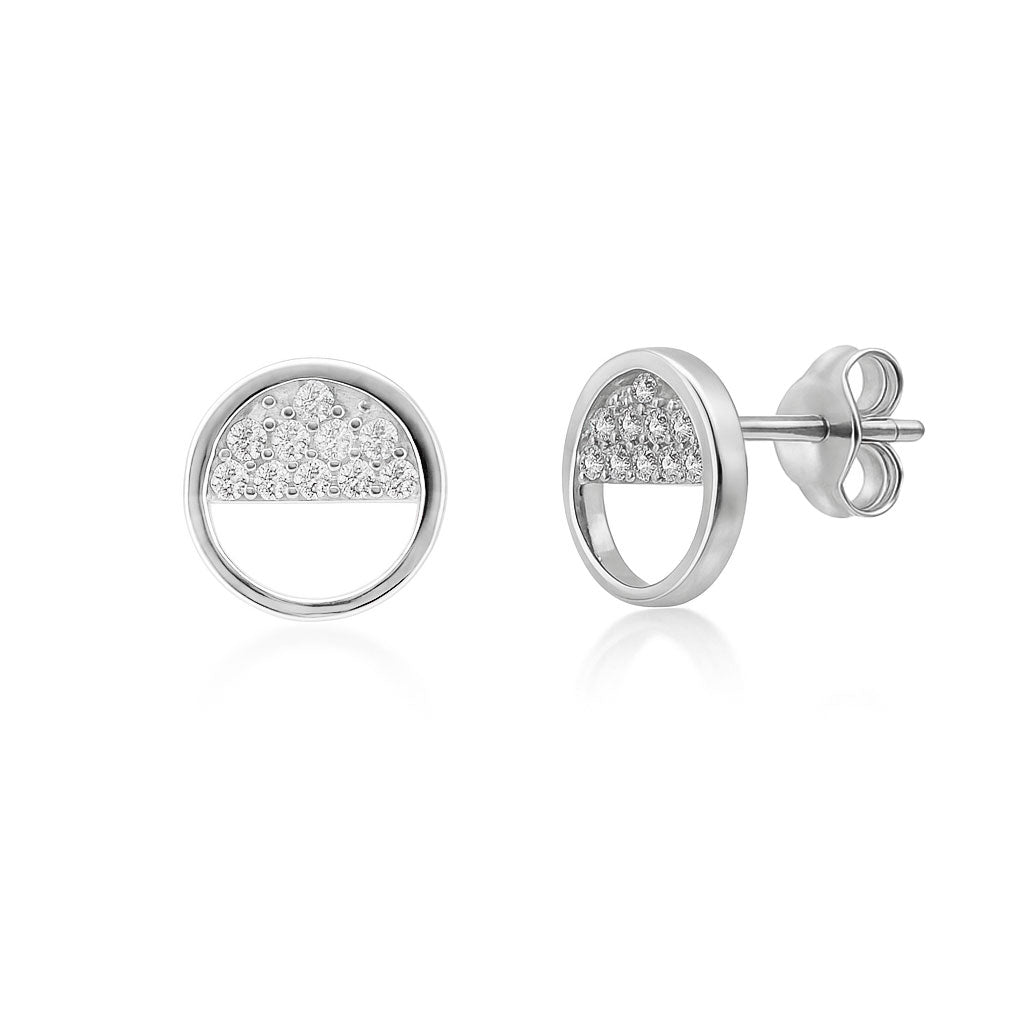 Strieborné náušnice