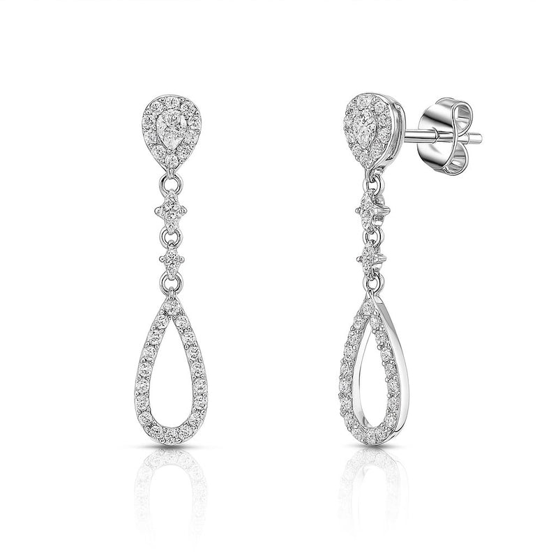 Strieborné náušnice