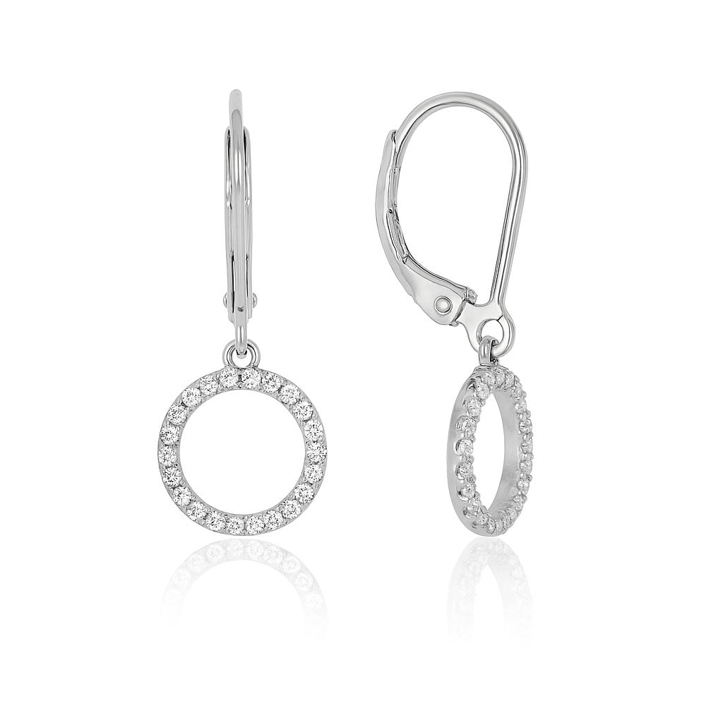 Strieborné náušnice