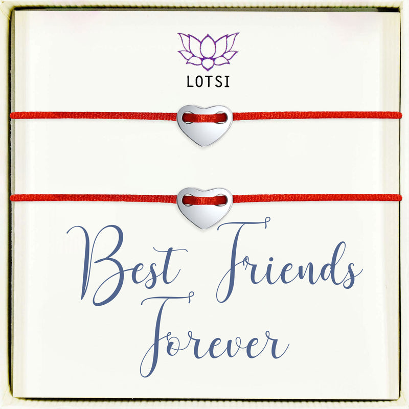 Strieborné náramky Best friends forever