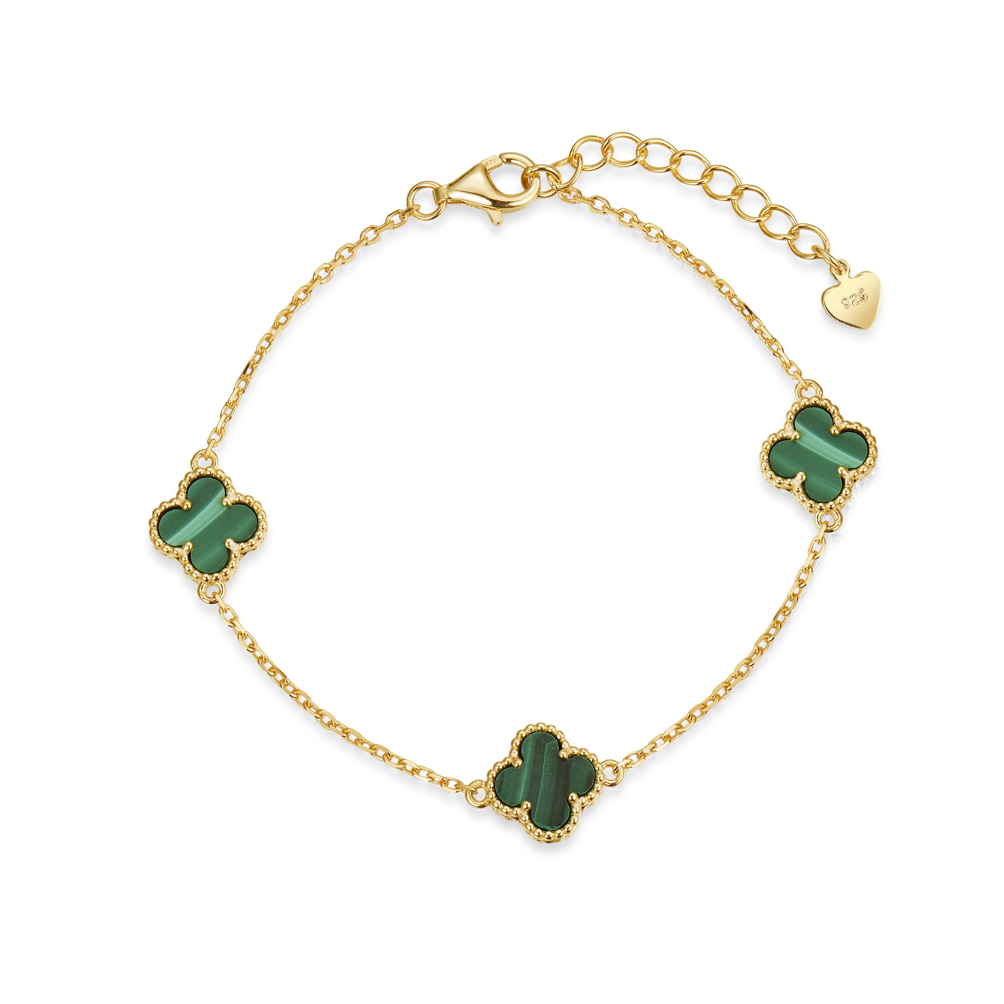 Strieborný náramok s polodrahokamom