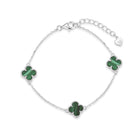 Strieborný náramok s polodrahokamom