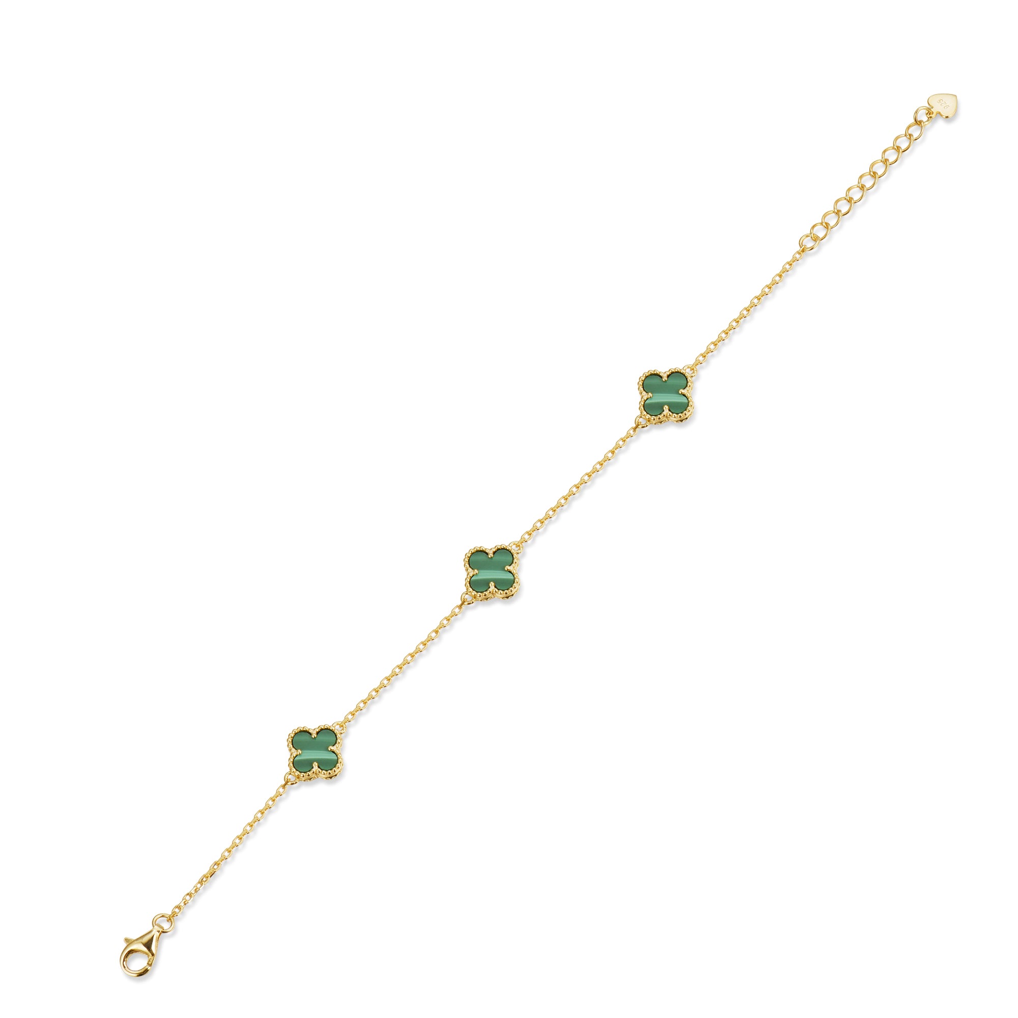 Strieborný náramok s polodrahokamom