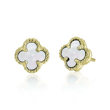 Strieborné náušnice s polodrahokamom