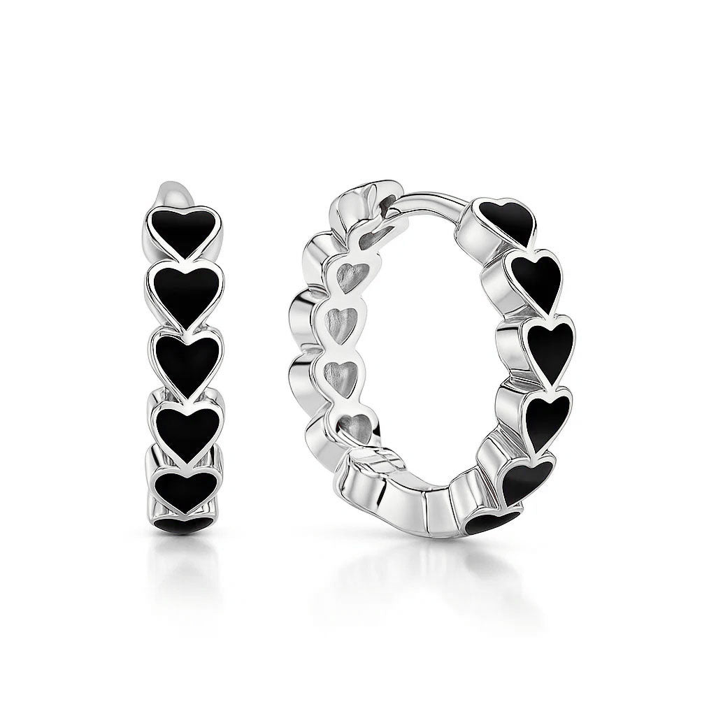 Strieborné náušnice