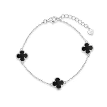 Strieborný náramok s polodrahokamom