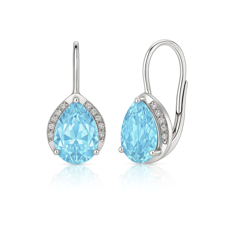 Strieborné náušnice