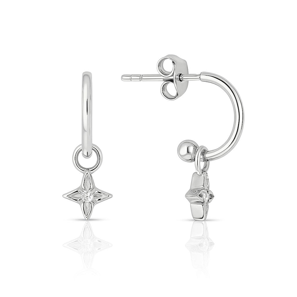 Strieborné náušnice