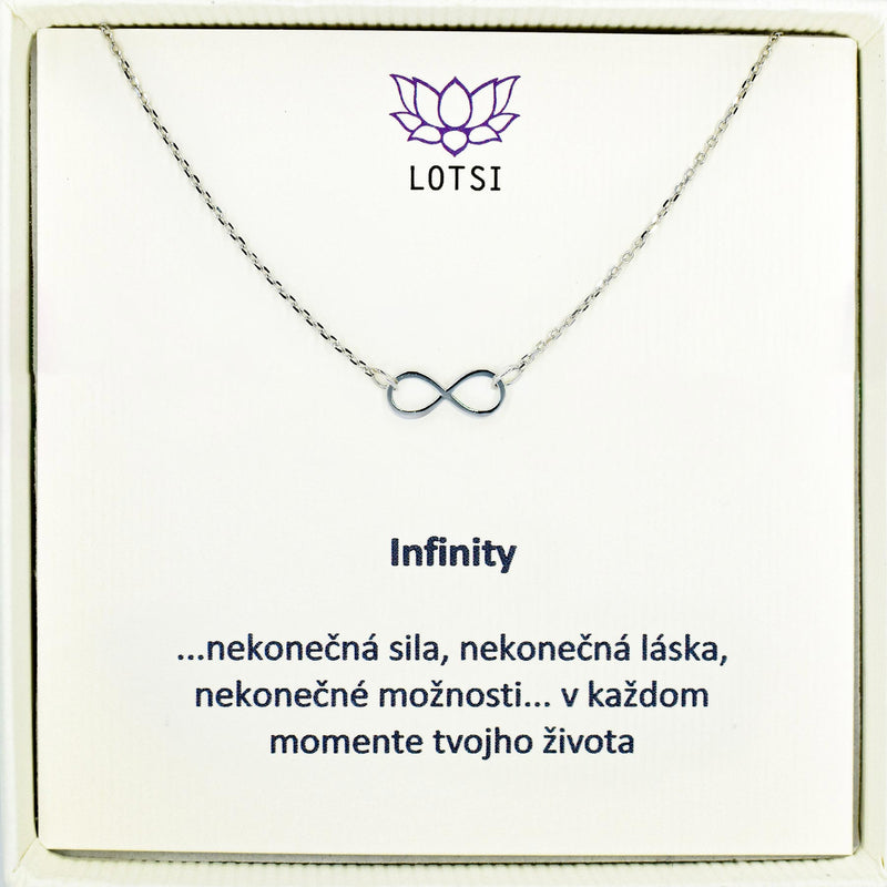 Zlatá retiazka Infinity