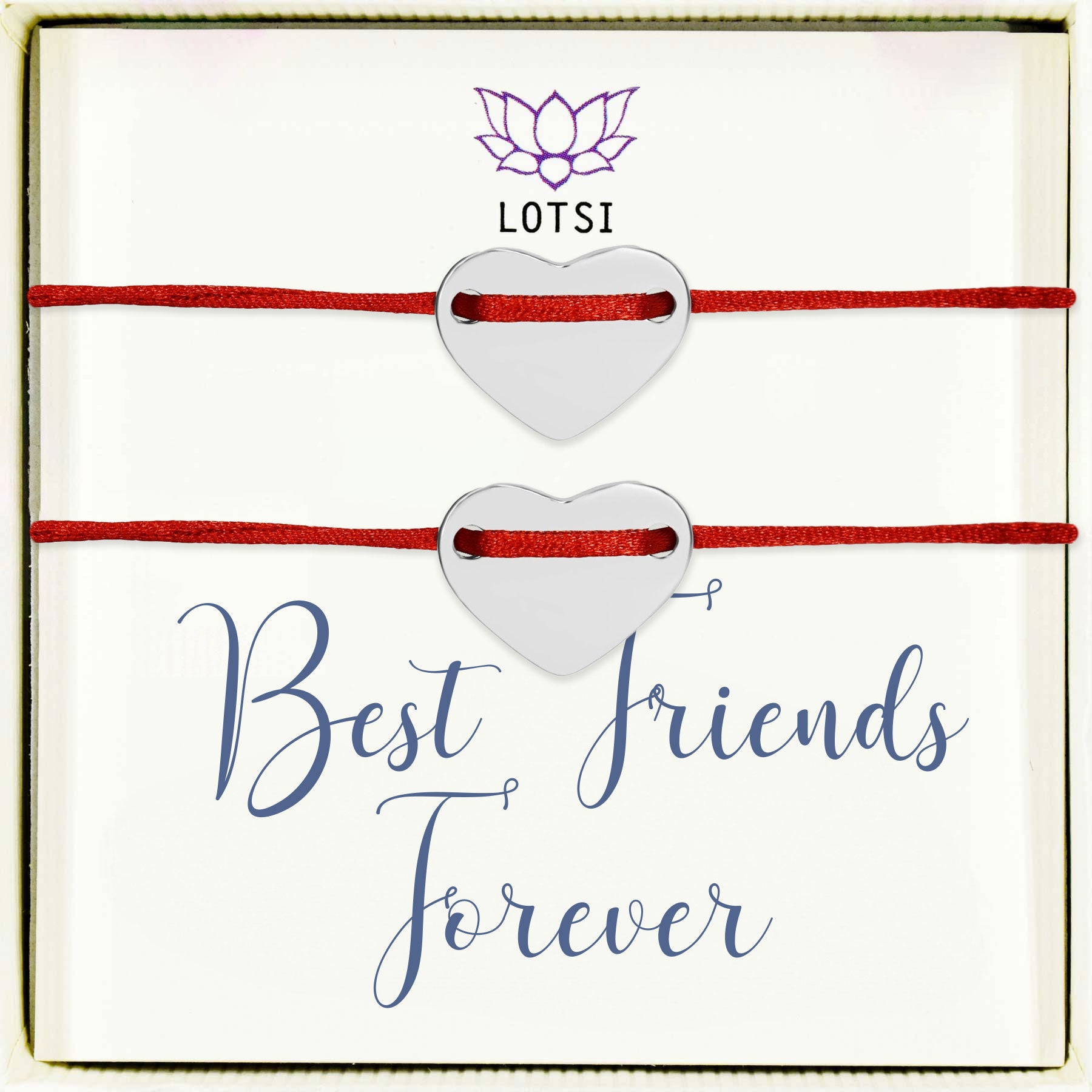 Strieborné náramky Best Friends