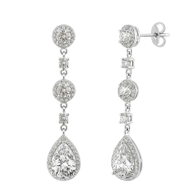 Strieborné náušnice