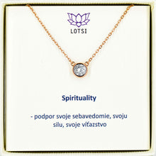 Strieborná retiazka Spirituality