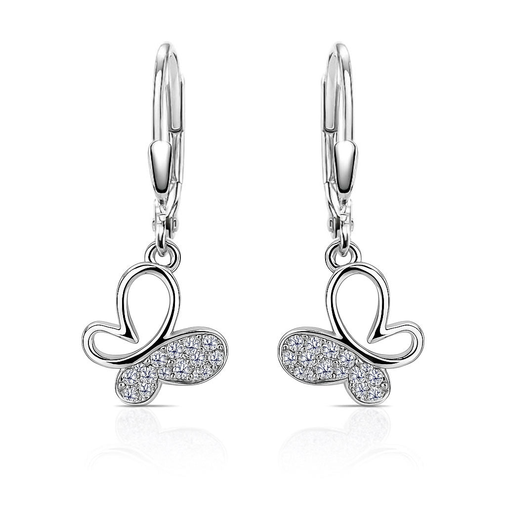 Strieborné náušnice