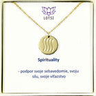 Strieborná retiazka Spirituality OHEŇ