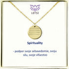 Strieborná retiazka Spirituality VZDUCH