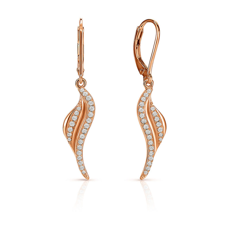 Strieborné náušnice