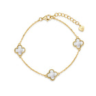 Strieborný náramok s polodrahokamom