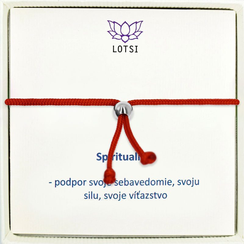 Strieborný náramok Spirituality