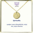 Strieborná retiazka Spirituality OHEŇ