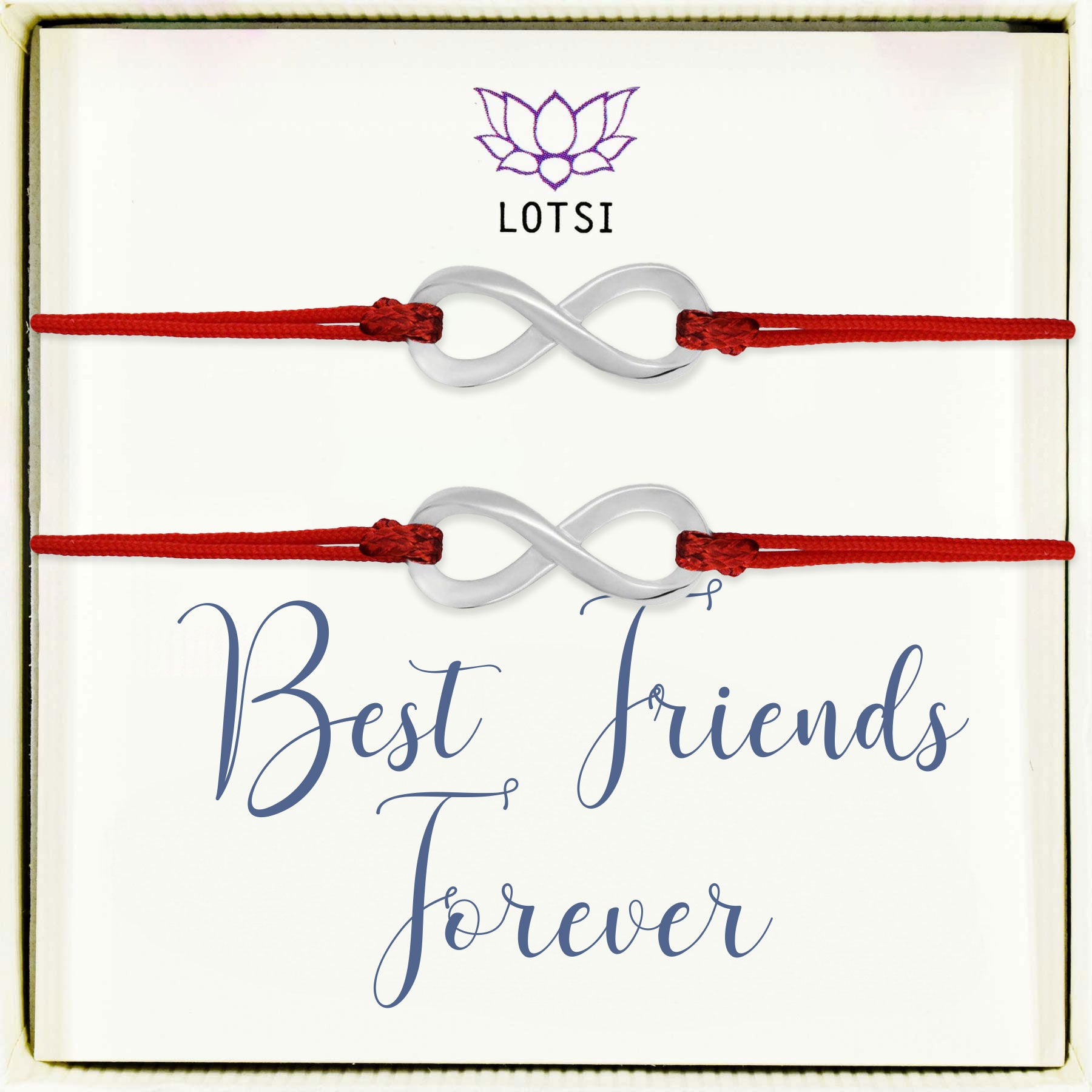 Strieborné náramky Best Friends