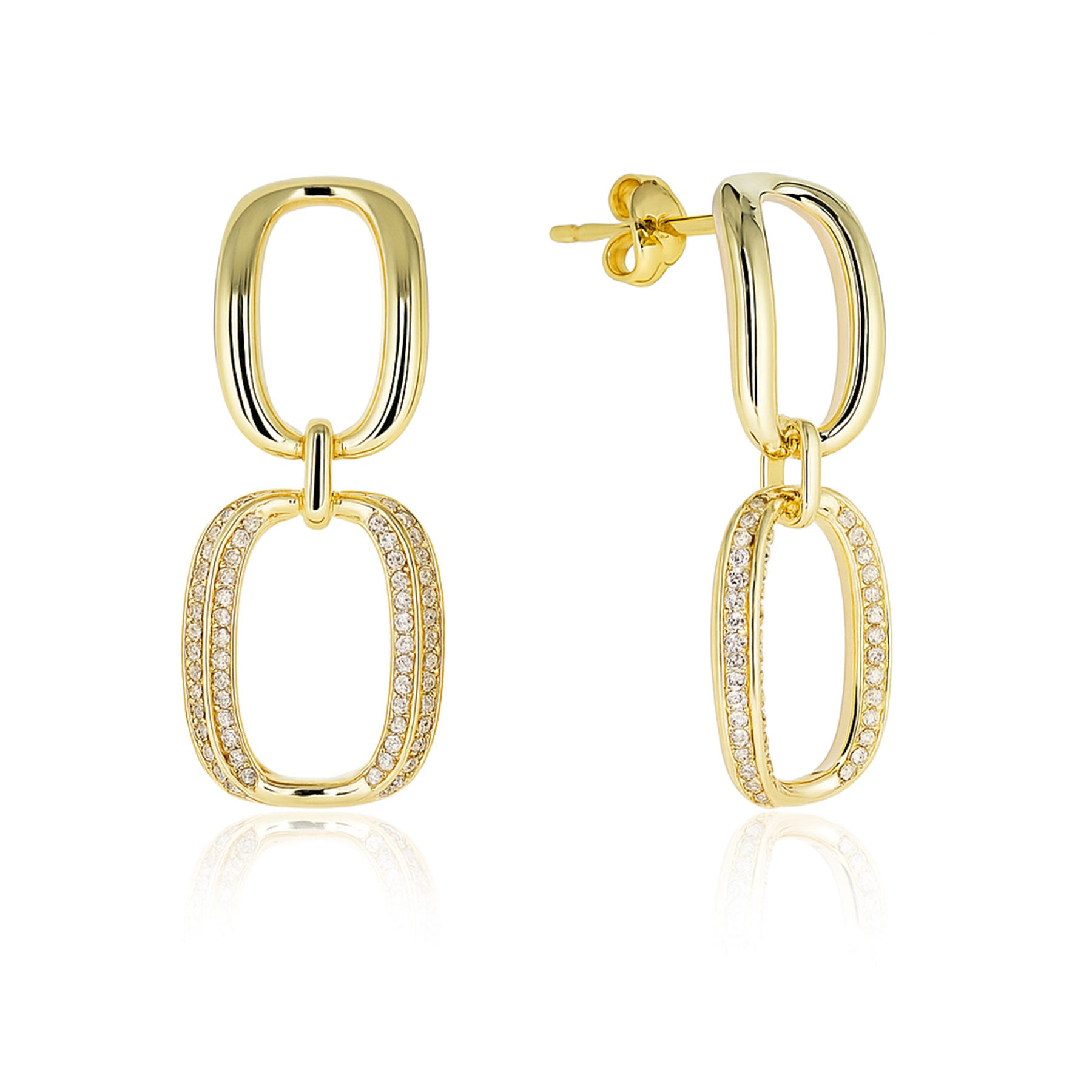 Strieborné náušnice