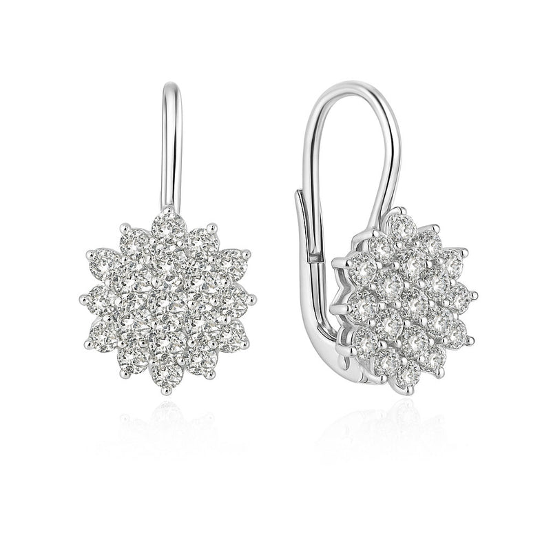 Strieborné náušnice