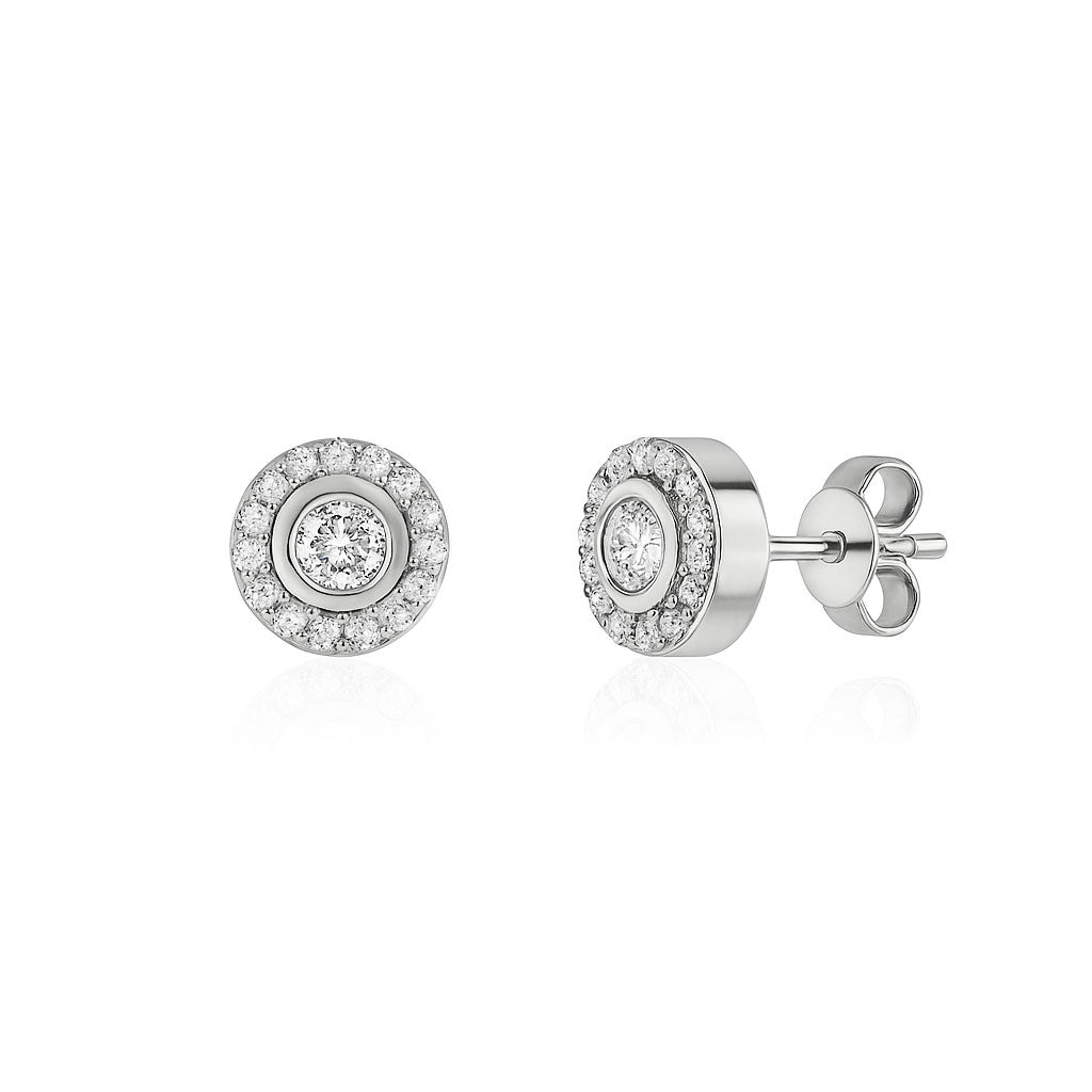 Strieborné náušnice