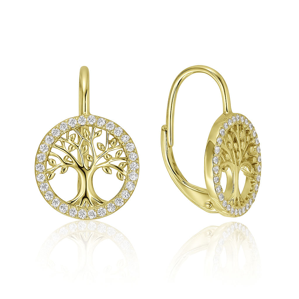 Strieborné náušnice