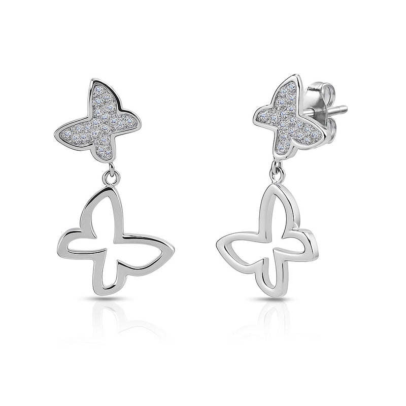 Strieborné náušnice