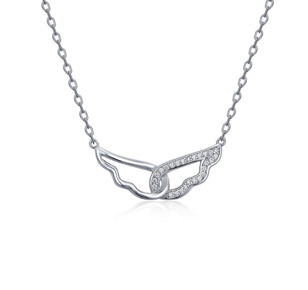 Strieborná retiazka Angel wings