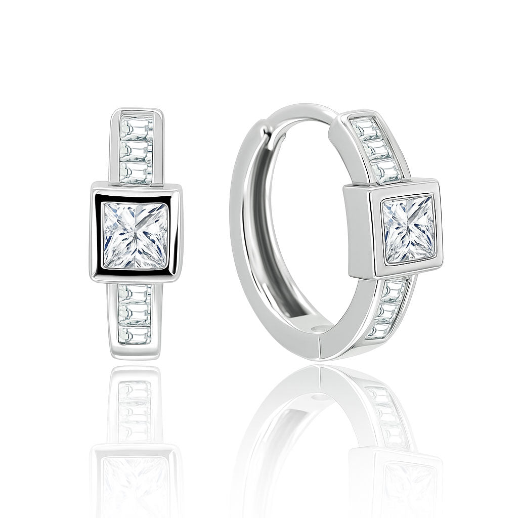 Strieborné náušnice