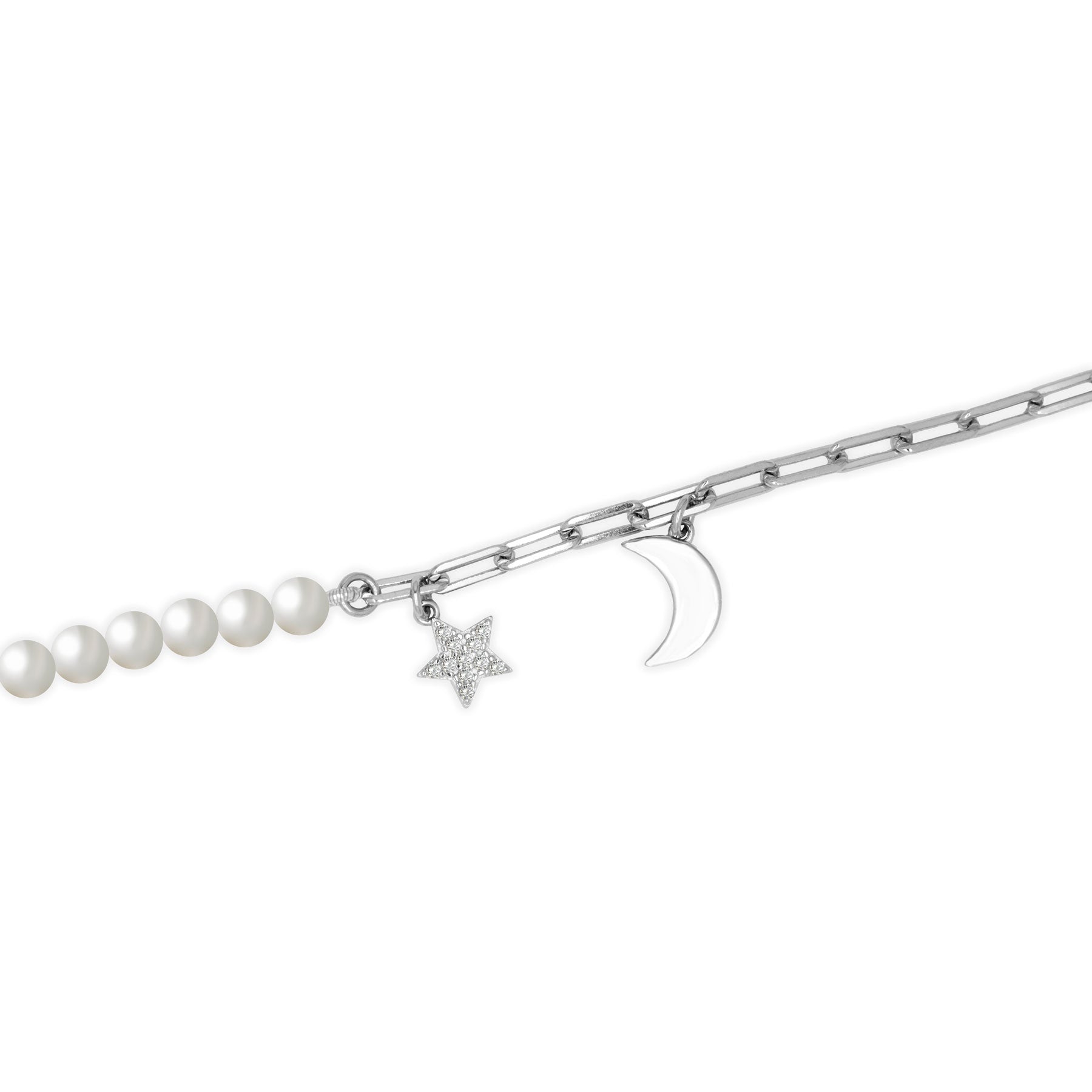 Strieborný náramok s polodrahokamom