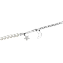 Strieborný náramok s polodrahokamom