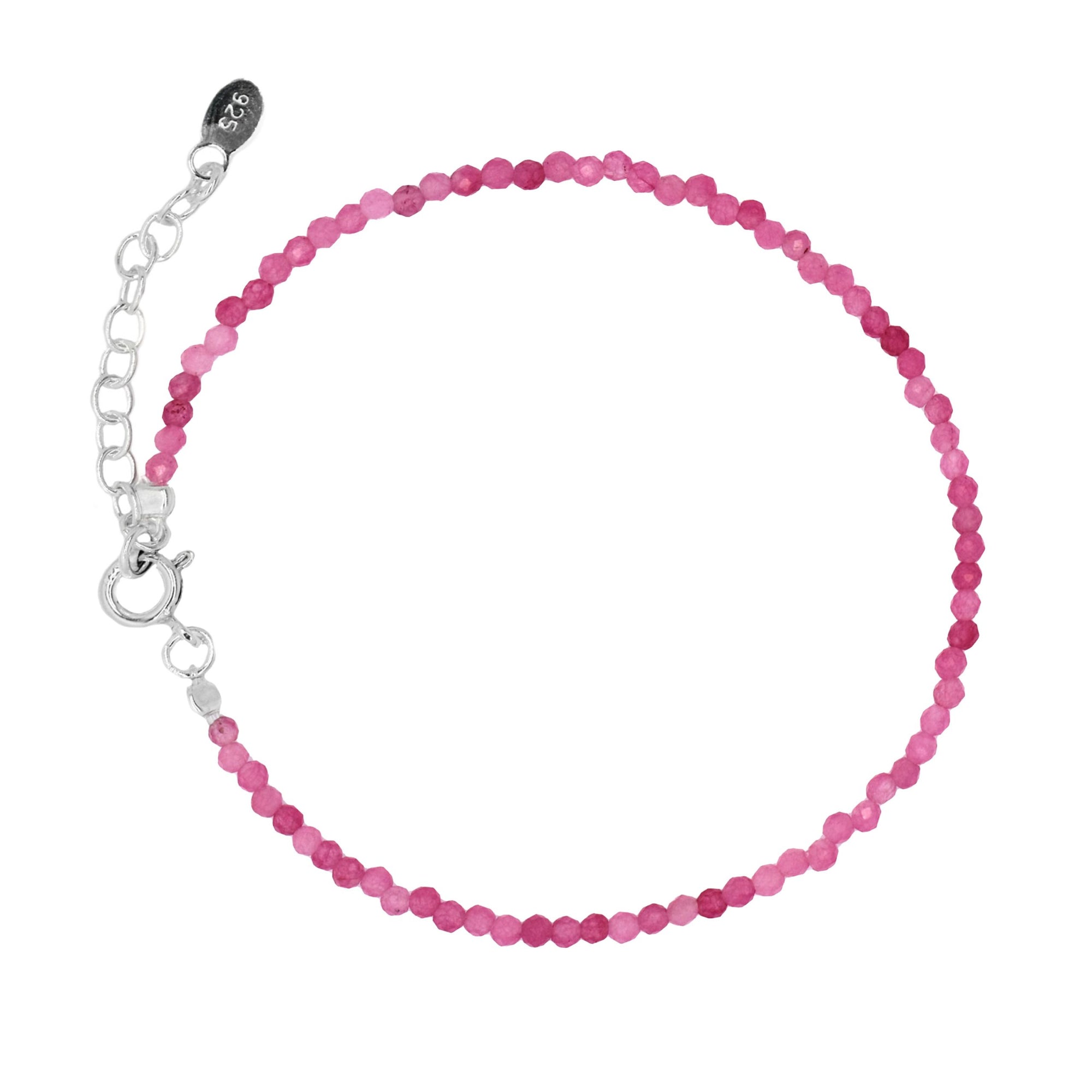 Strieborný náramok s polodrahokamom