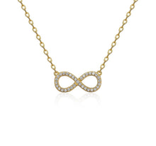 Strieborná retiazka Infinity