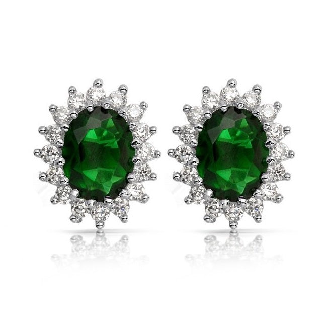 napichovacie-strieborne-nausnice-so-zelenym-kamienkom