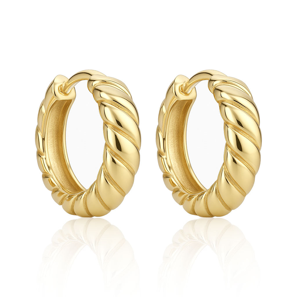 Strieborné náušnice krúžky