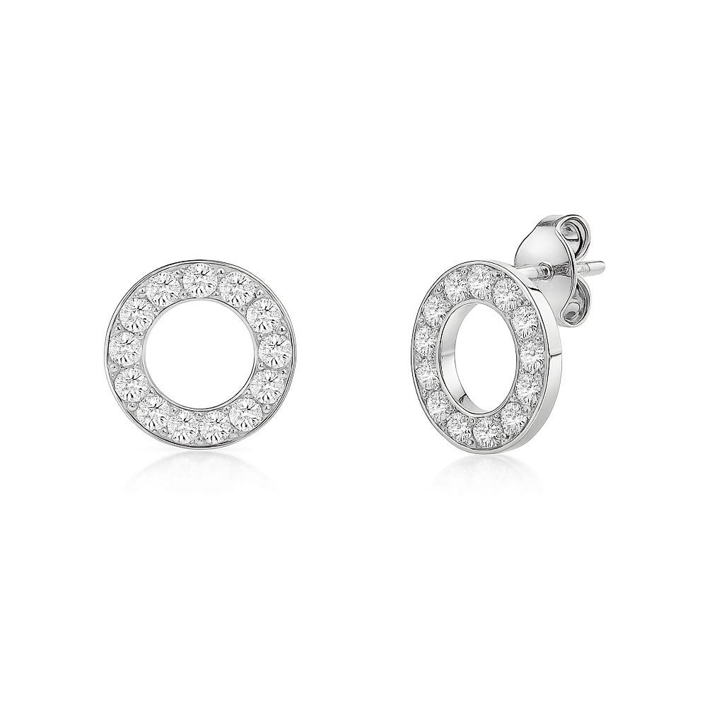 Strieborné náušnice