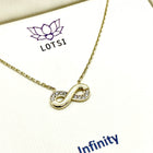 Zlatá retiazka Infinity gold