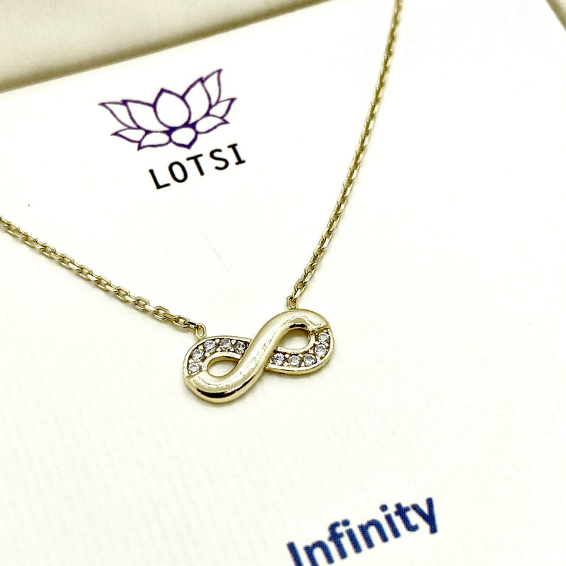 Zlatá retiazka Infinity gold