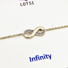 Zlatý náramok Infinity gold