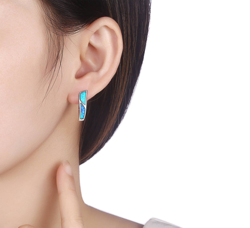 Strieborné náušnice