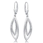 damske strieborne nausnice visiace