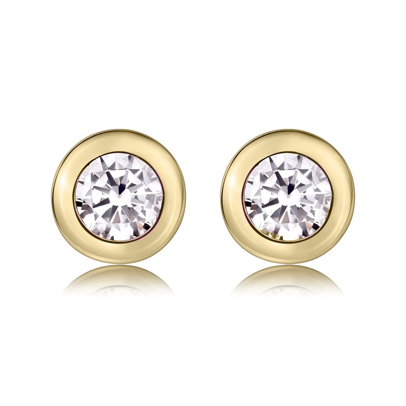 strieborne-nausnice-napichovacie-pozlatene