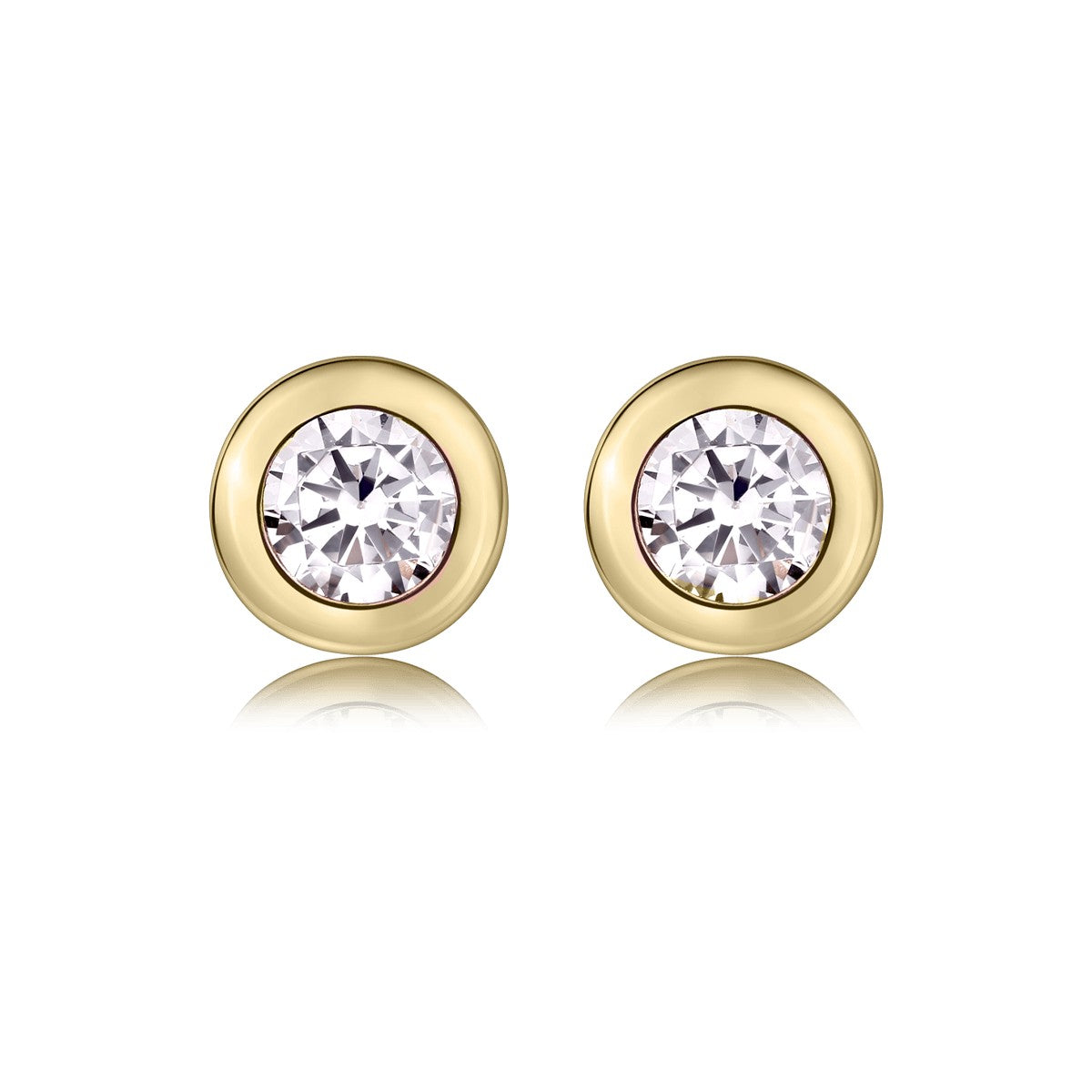 strieborne-napichovacie-nausnice-pozlatene