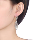 Strieborné náušnice