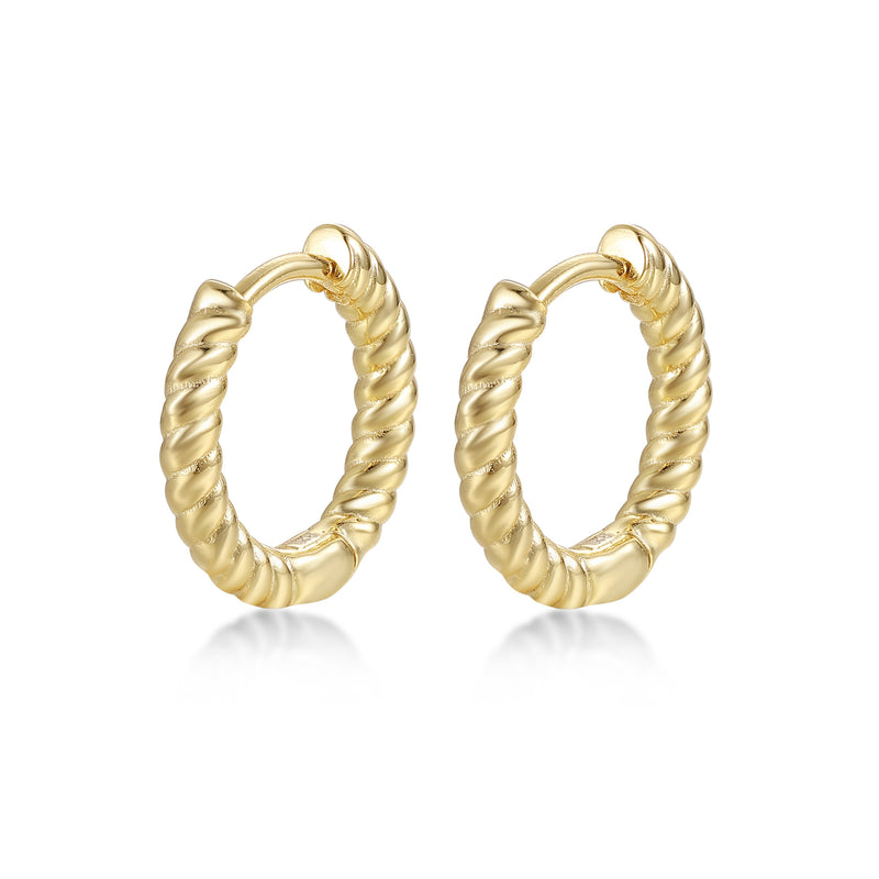 Strieborné náušnice krúžky