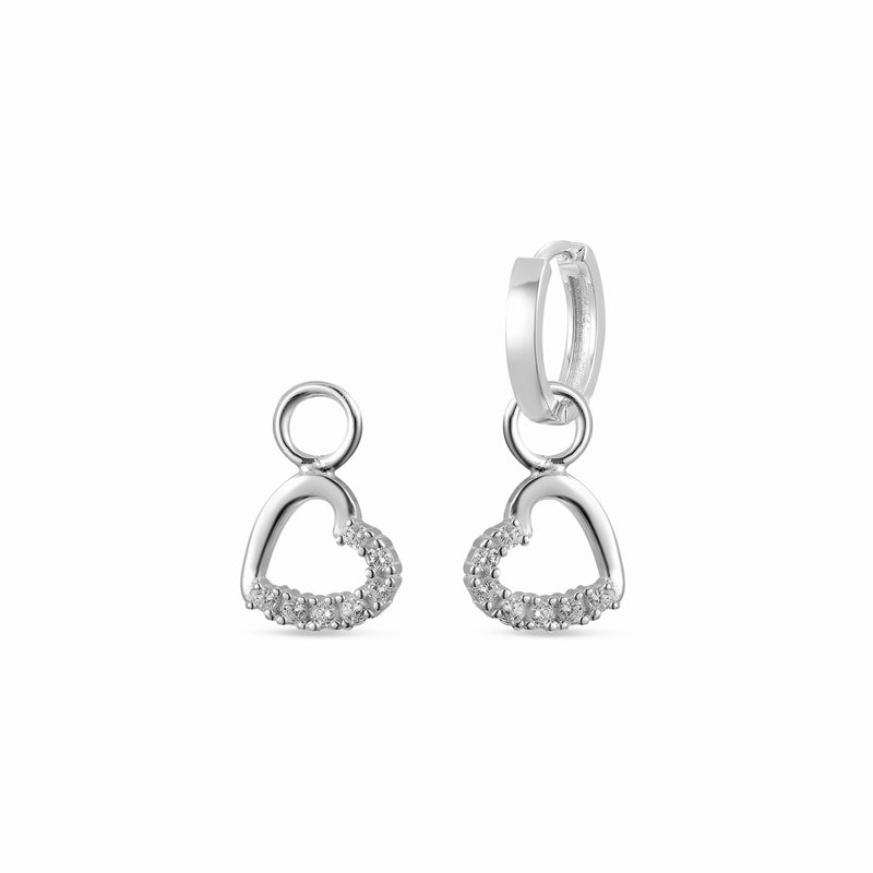 Strieborný prívesok na náušnicu