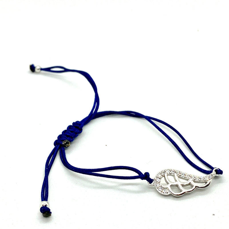 Strieborný náramok Angel wings