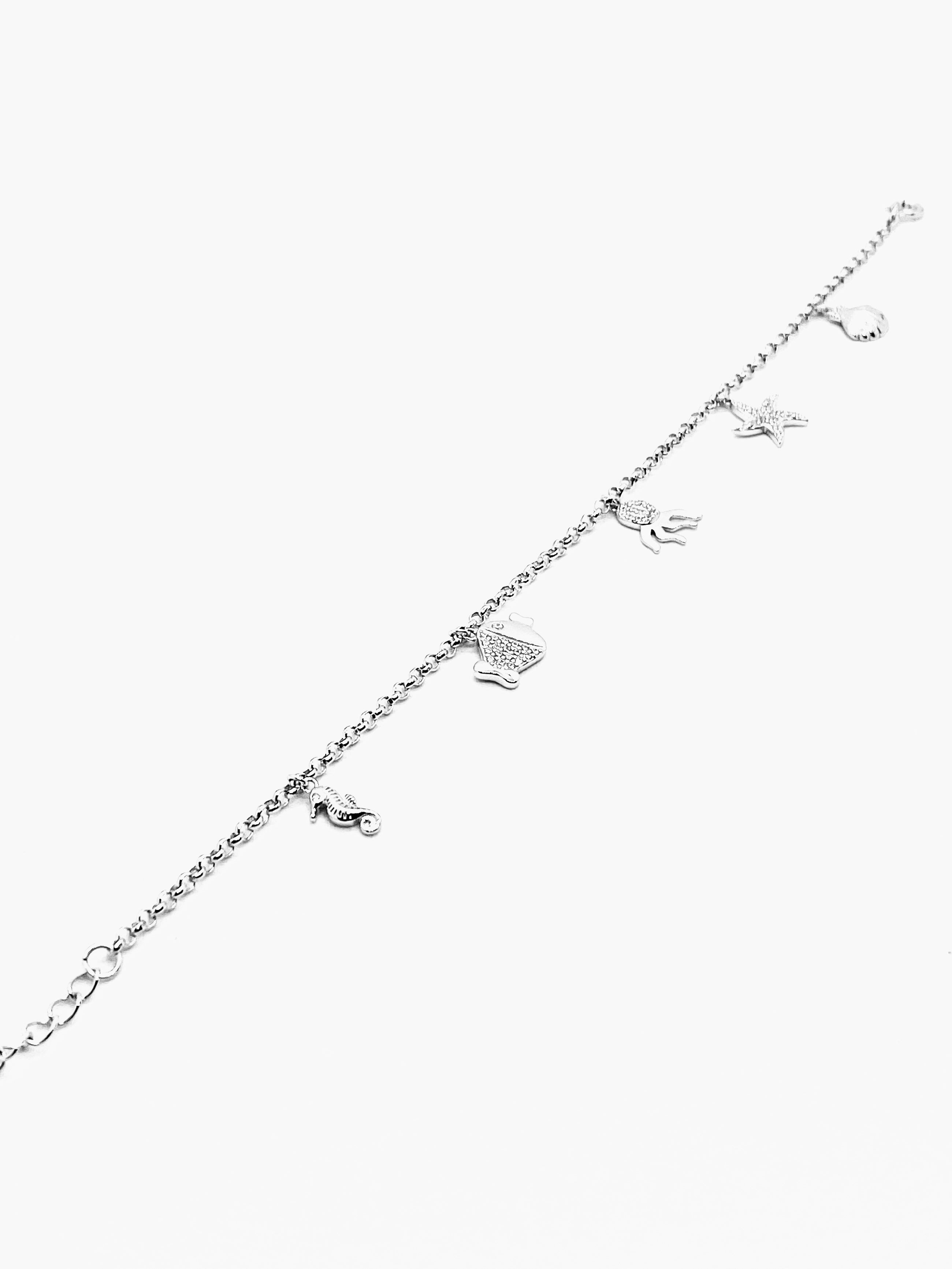 Strieborný náramok Life moments